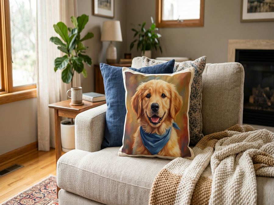 Pet Portrait Cushion